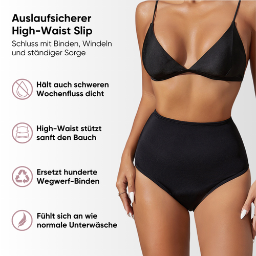 Auslaufsicherer High-Waist Slip