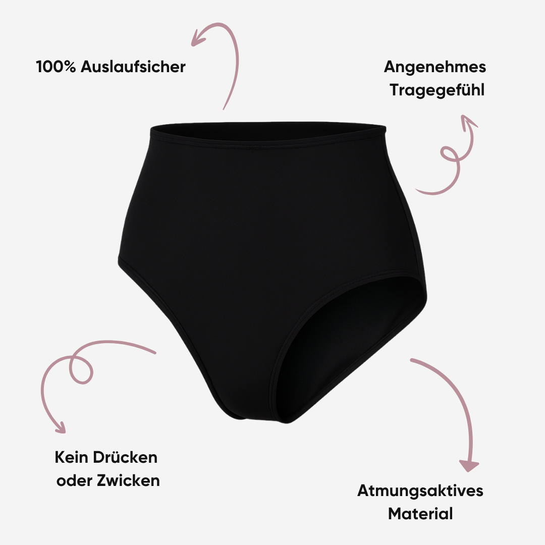 Auslaufsicherer High-Waist Slip