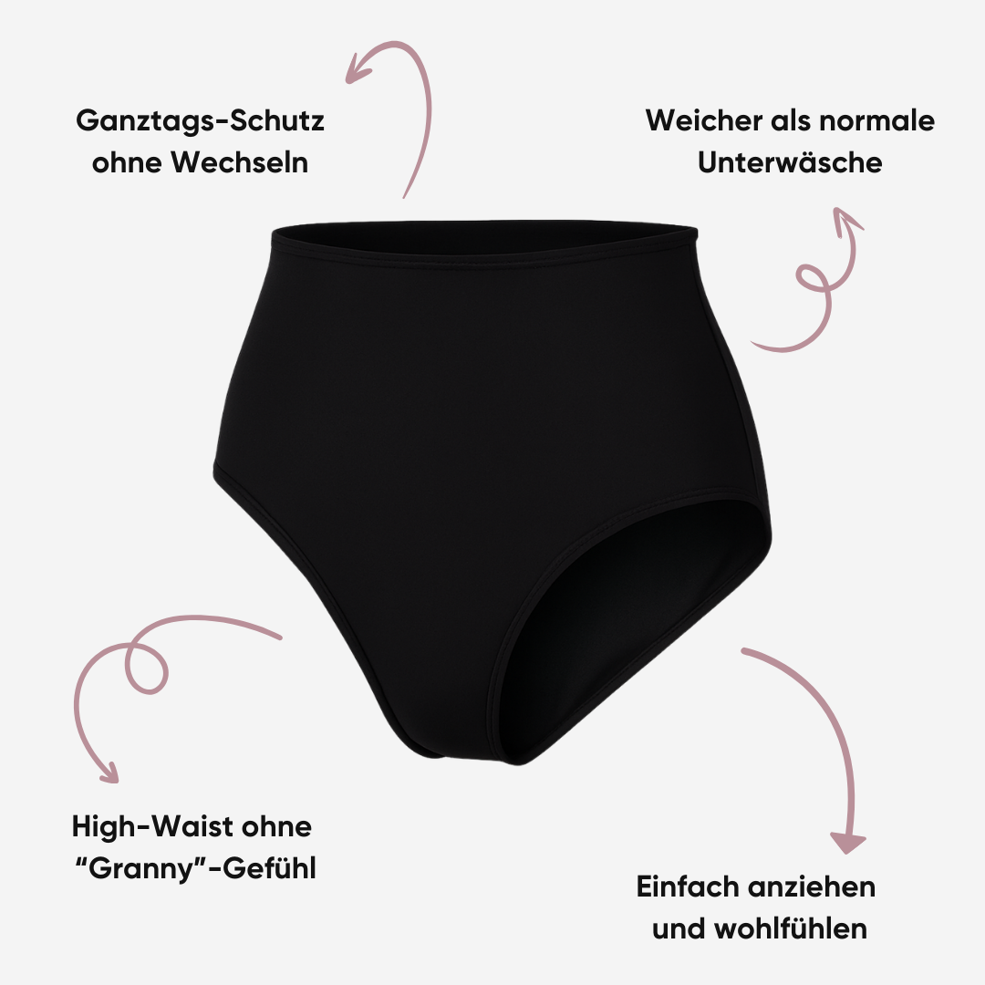 Auslaufsicherer High-Waist Slip