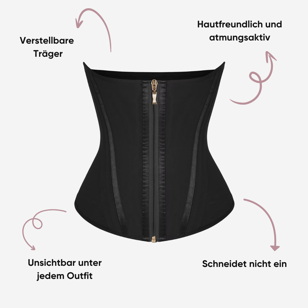 High-Waist Trainer mit Verstellbaren Trägern
