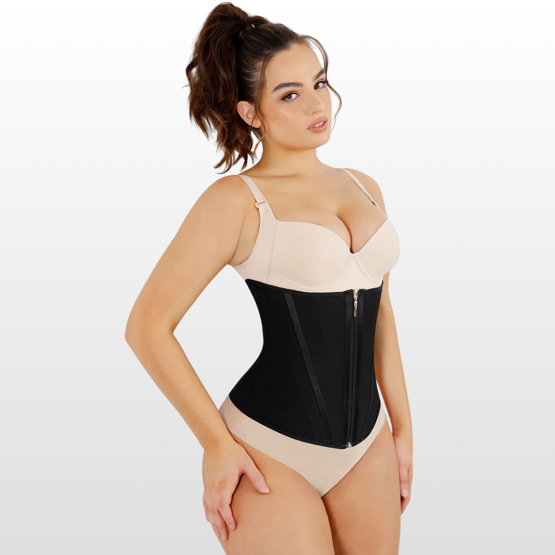 High-Waist Trainer mit Verstellbaren Trägern