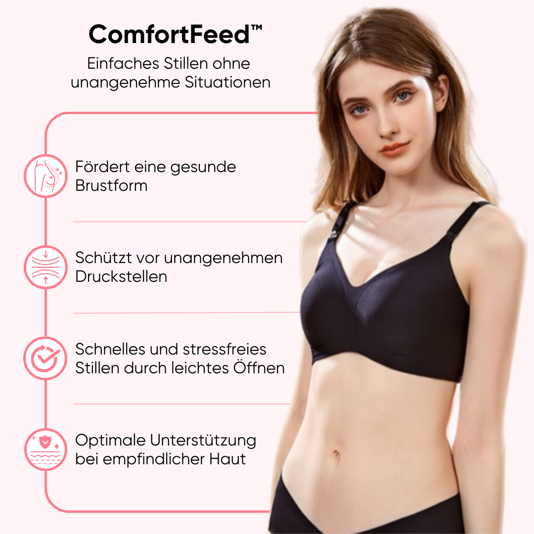 ComfortFeed™ – Wireless Nursing Bra