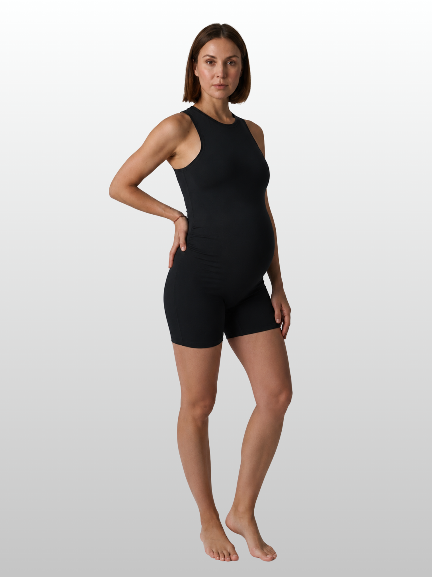 Maternity Bodysuit, Sleeveless, Stretchy, Breathable