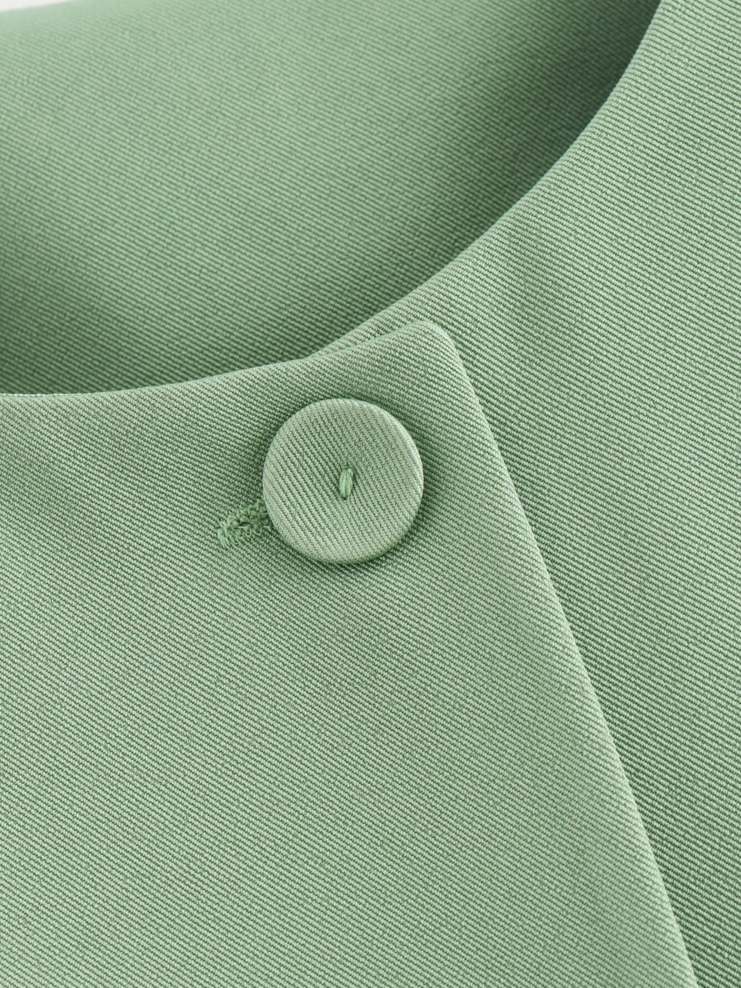 Maternity Vest, Office Style, Structured Cut, Button Front, Peplum Hem, Waist Cut, Business