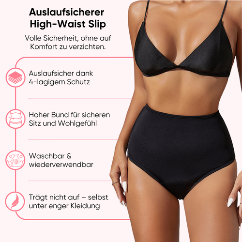 mumshape™ Auslaufsicherer High-Waist Slip