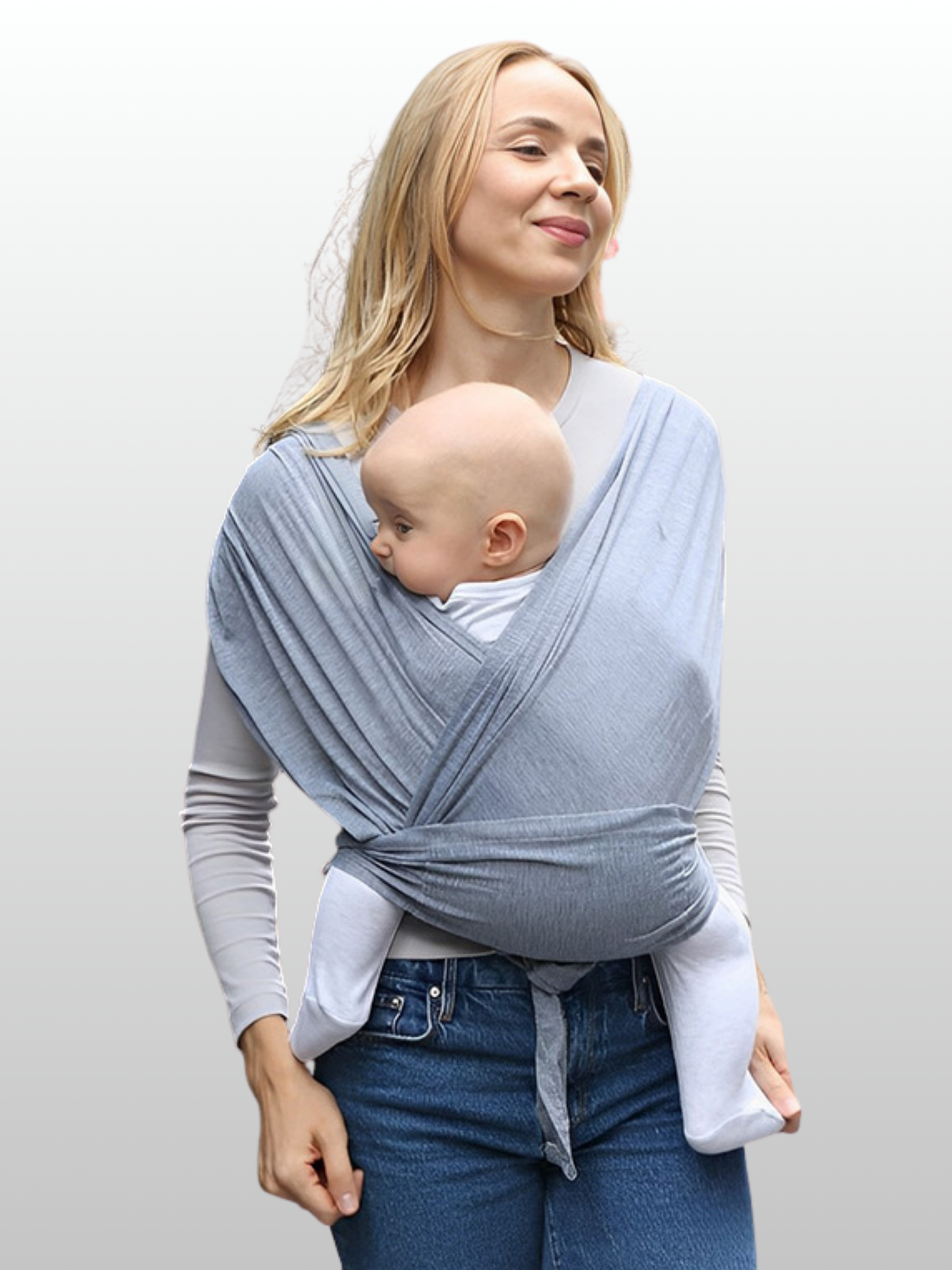 Baby Carrier Wrap, Ergonomic, Soft Wrap-Sling, Newborns to Toddlers