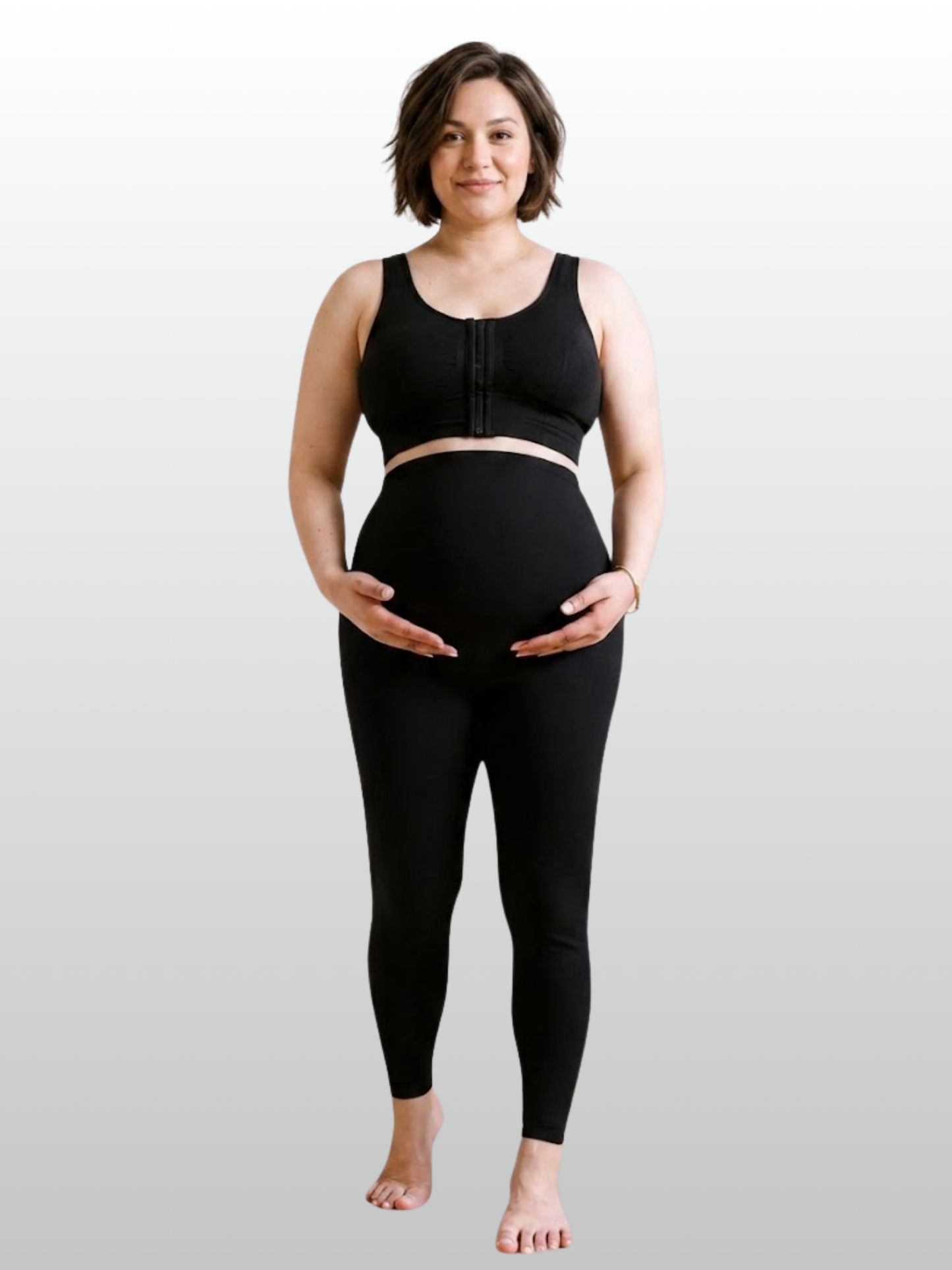 Maternity Leggings Plus Size, Full Belly Coverage, All Trimester, Breathable, Stretchy