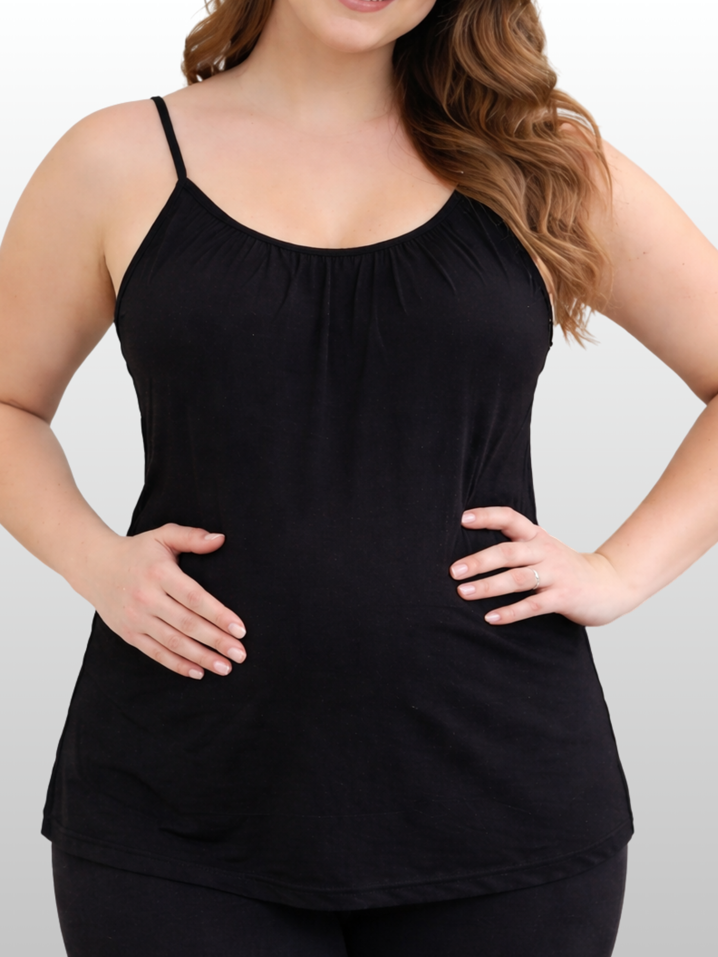 Umstandsmode, Umstands-Top, Integrierter BH, Sommer, Stillfreundlich, Atmungsaktiv, Lockerer Schnitt, Plus-Size