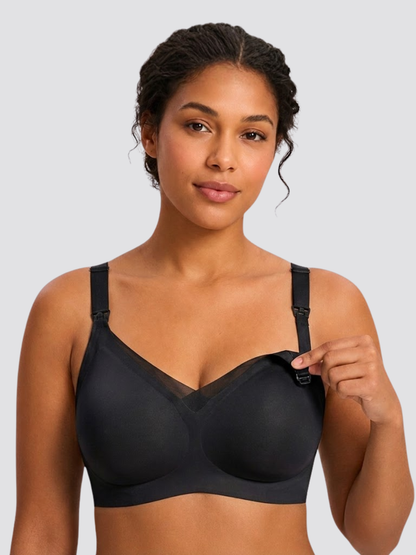 Still-BH nahtlos mit Air-Mesh und Drop-Cup, V-Ausschnitt, bügellos
