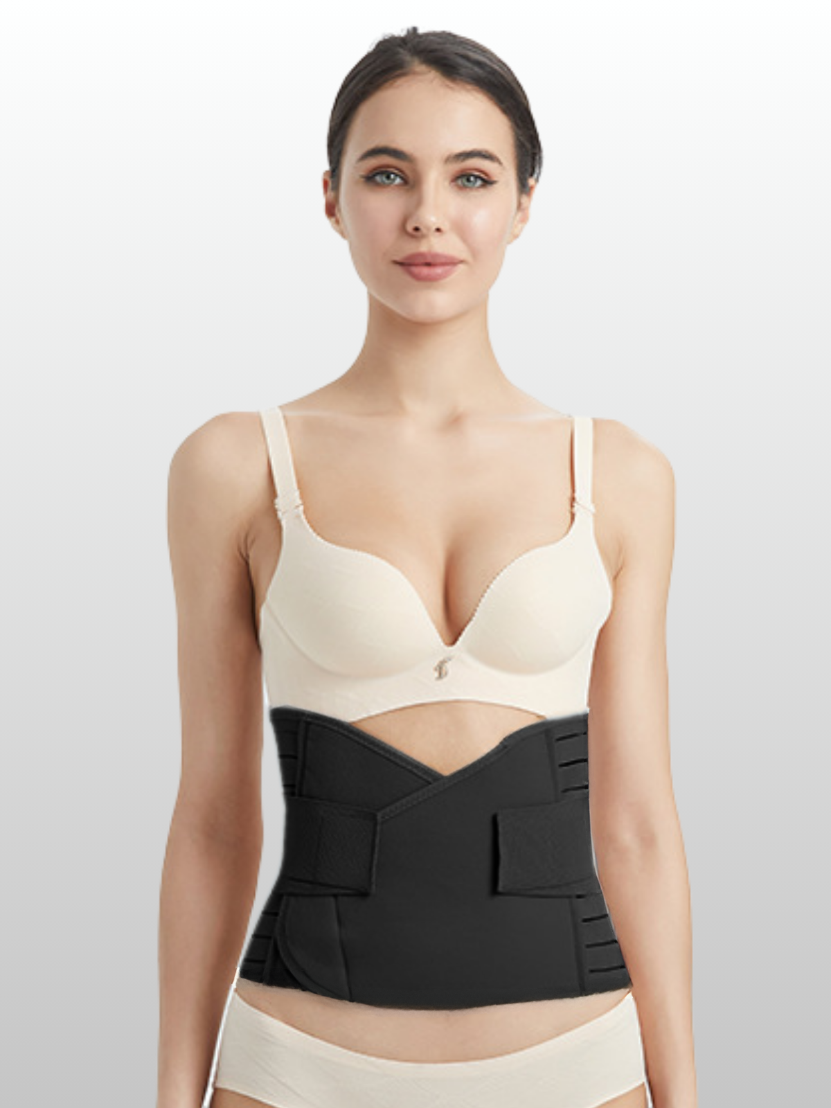 Bauchband, Atmungsaktiv, Verstellbar, Sanfte Kompression, Rückbildungs-Binder, Postpartum