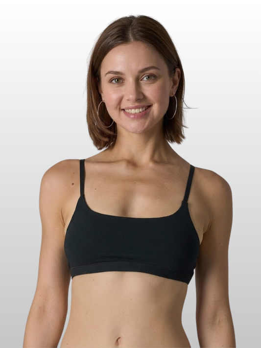 Bralette, Baumwolle, Kabellos, Stillfreundlich, Schlaf-BH, Postpartum, Sensible Haut, Weich & Atmungsaktiv