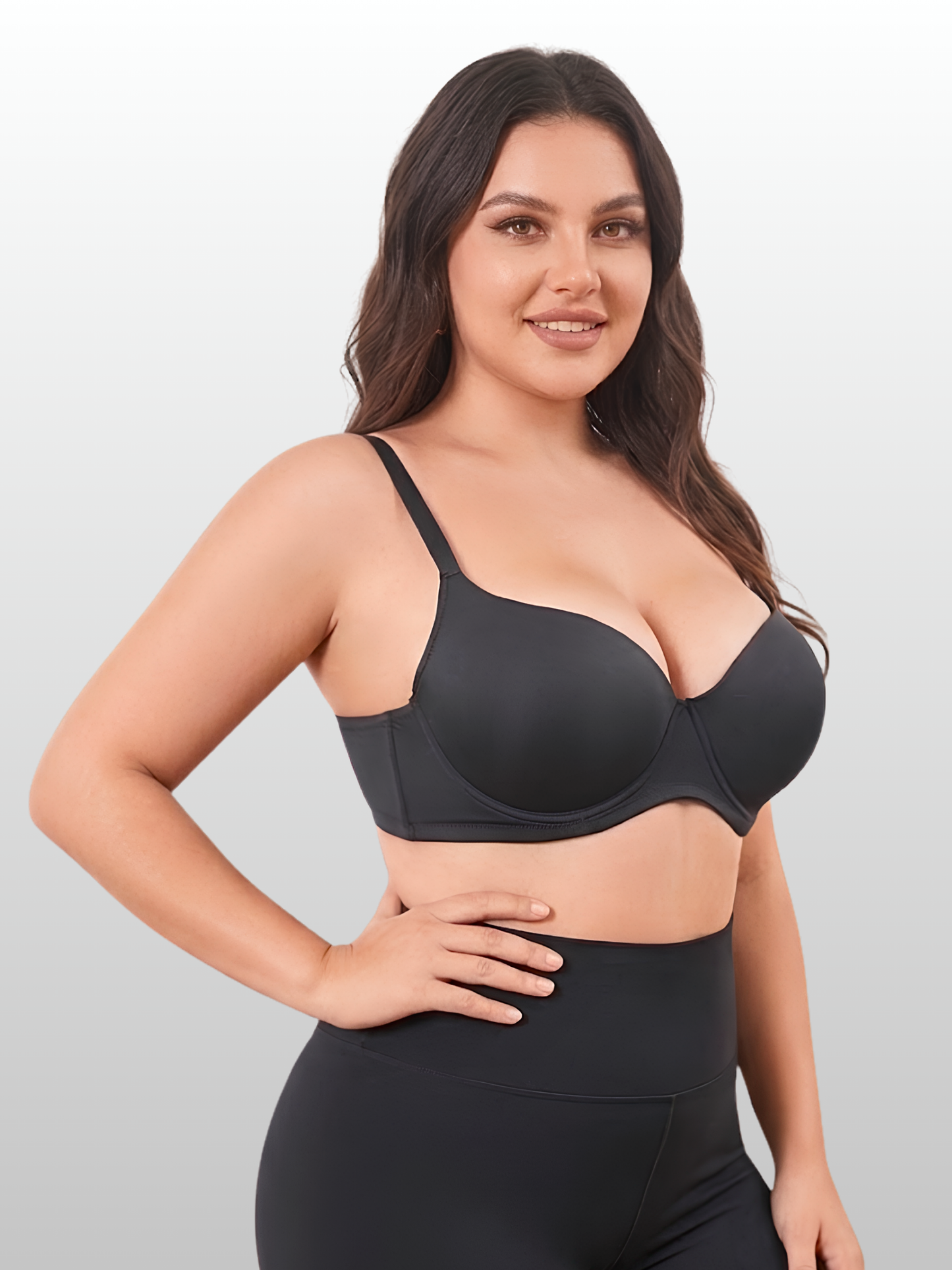 BH Plus Size ohne Bügel, 4-Reihen-Verschluss, maximaler Halt