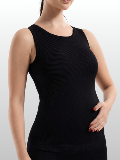 Maternity Tank Top, Activewear, Yoga, Belly Support, Bodycon, Workout, All Trimesters