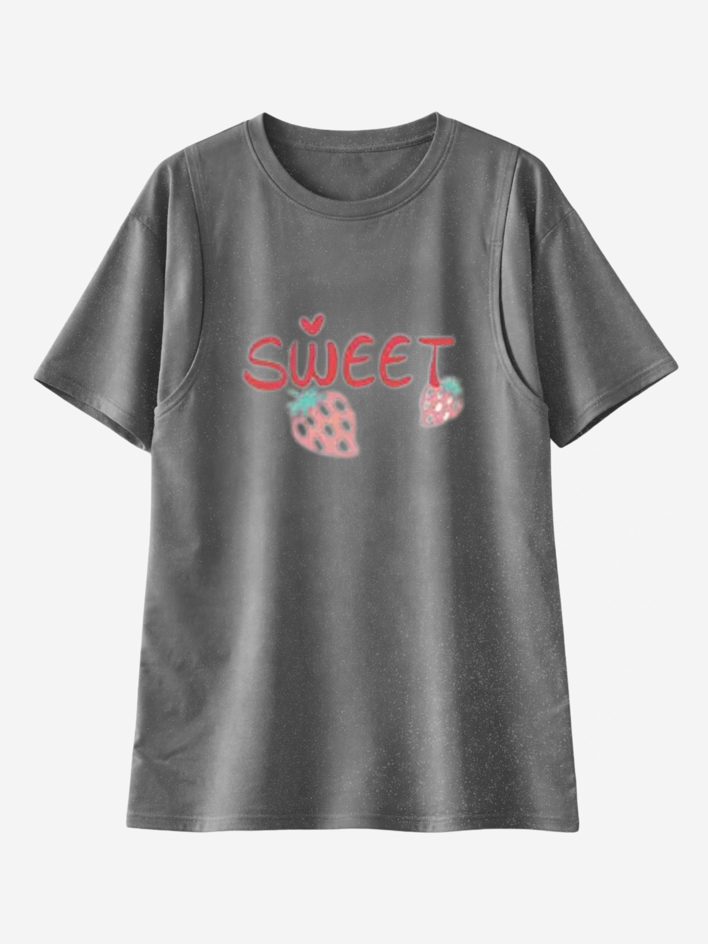 Umstands-Stillshirt, Oversized, Versteckter Stillzugang, J-Naht, Atmungsaktiv, Schwangerschaft Stillzeit