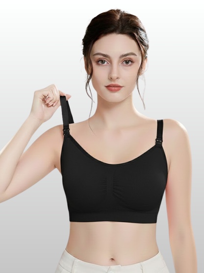Umstandsmode, Still-BH, Einfacher Stillzugang, Nahtlos, Bralette