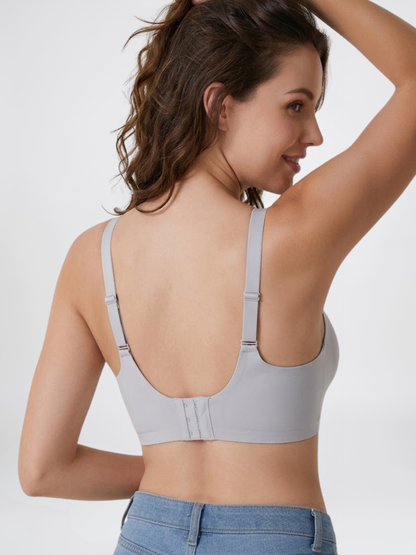 Wireless Jelly Bra Seamless with Side Support and Adjustable Straps