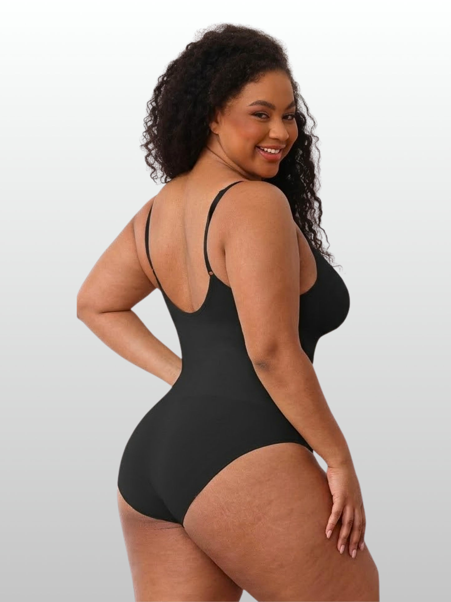 Shaping Bodysuit, Nahtlos, Verstellbare Träger, Bauchkontrolle, Po-Lifting, Atmungsaktiv, Alltag