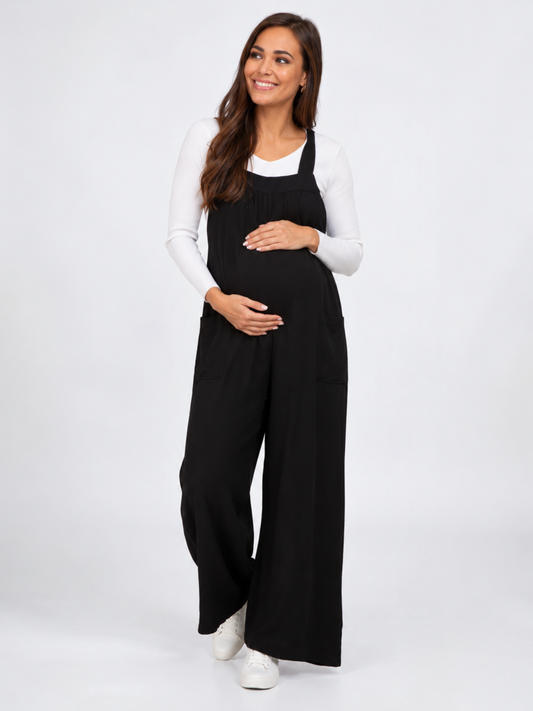 Jumpsuit Maternity Sleeveless with Wide Leg