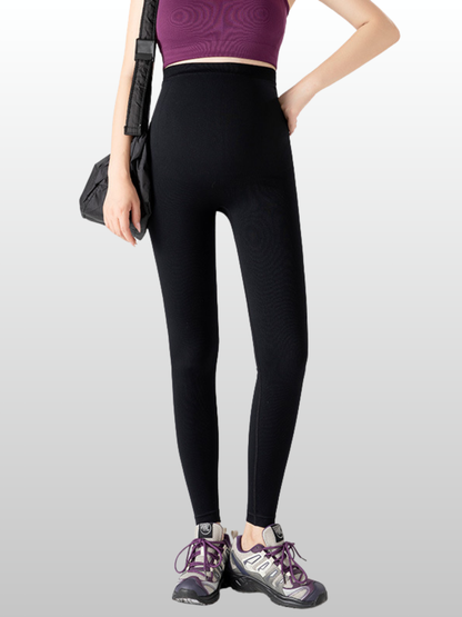 Maternity Leggings, Seamless, Breathable, Moisture-Wicking, All Trimesters