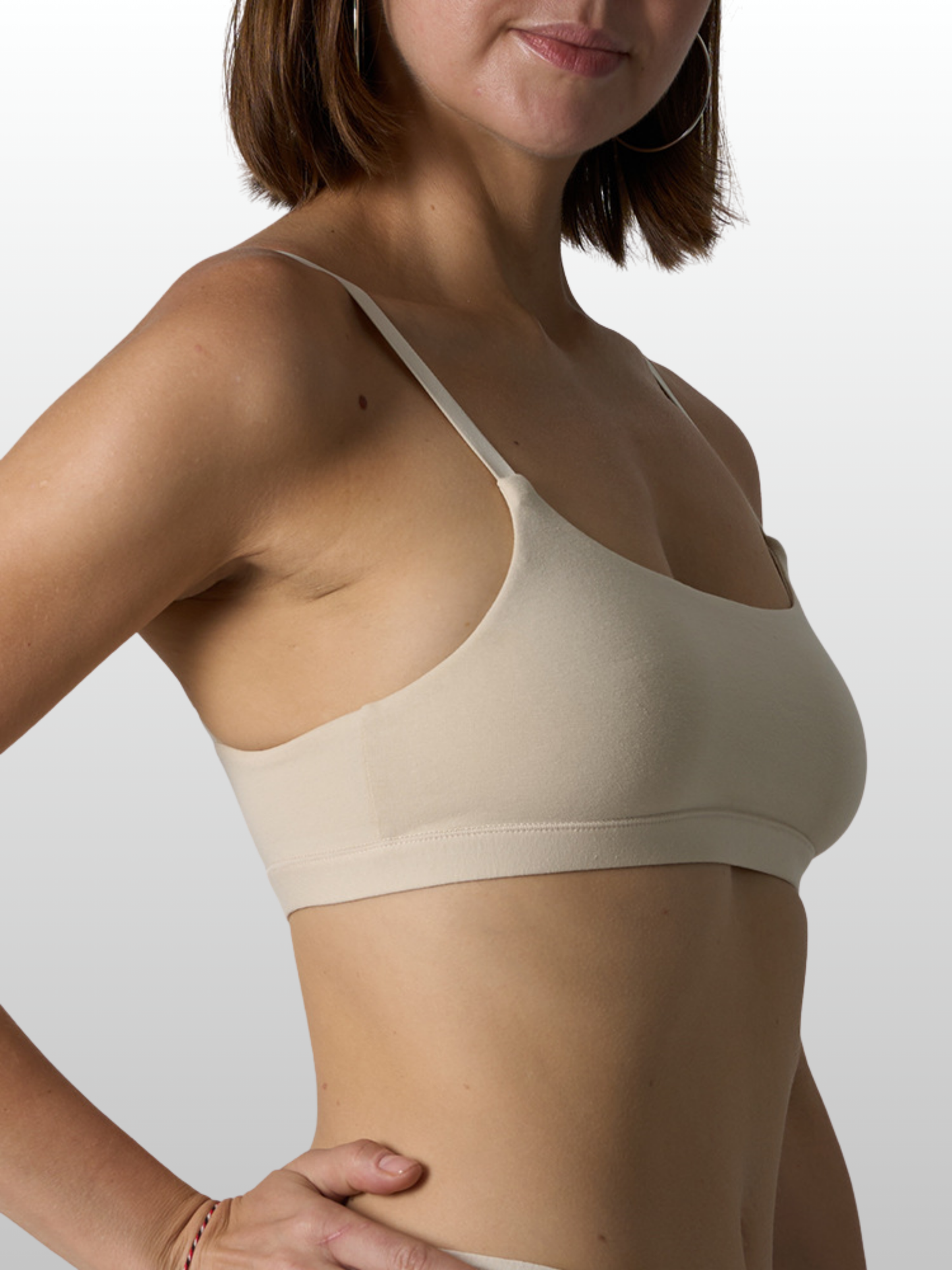 Bralette, Baumwolle, Kabellos, Stillfreundlich, Schlaf-BH, Postpartum, Sensible Haut, Weich & Atmungsaktiv