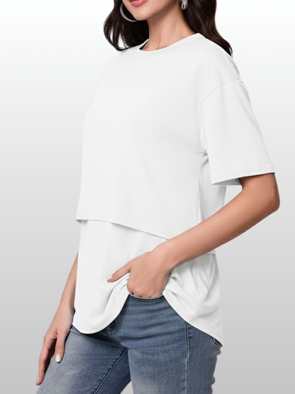 Umstandsmode, Umstands Shirt, Stillfreundlich, Schwangerschaft