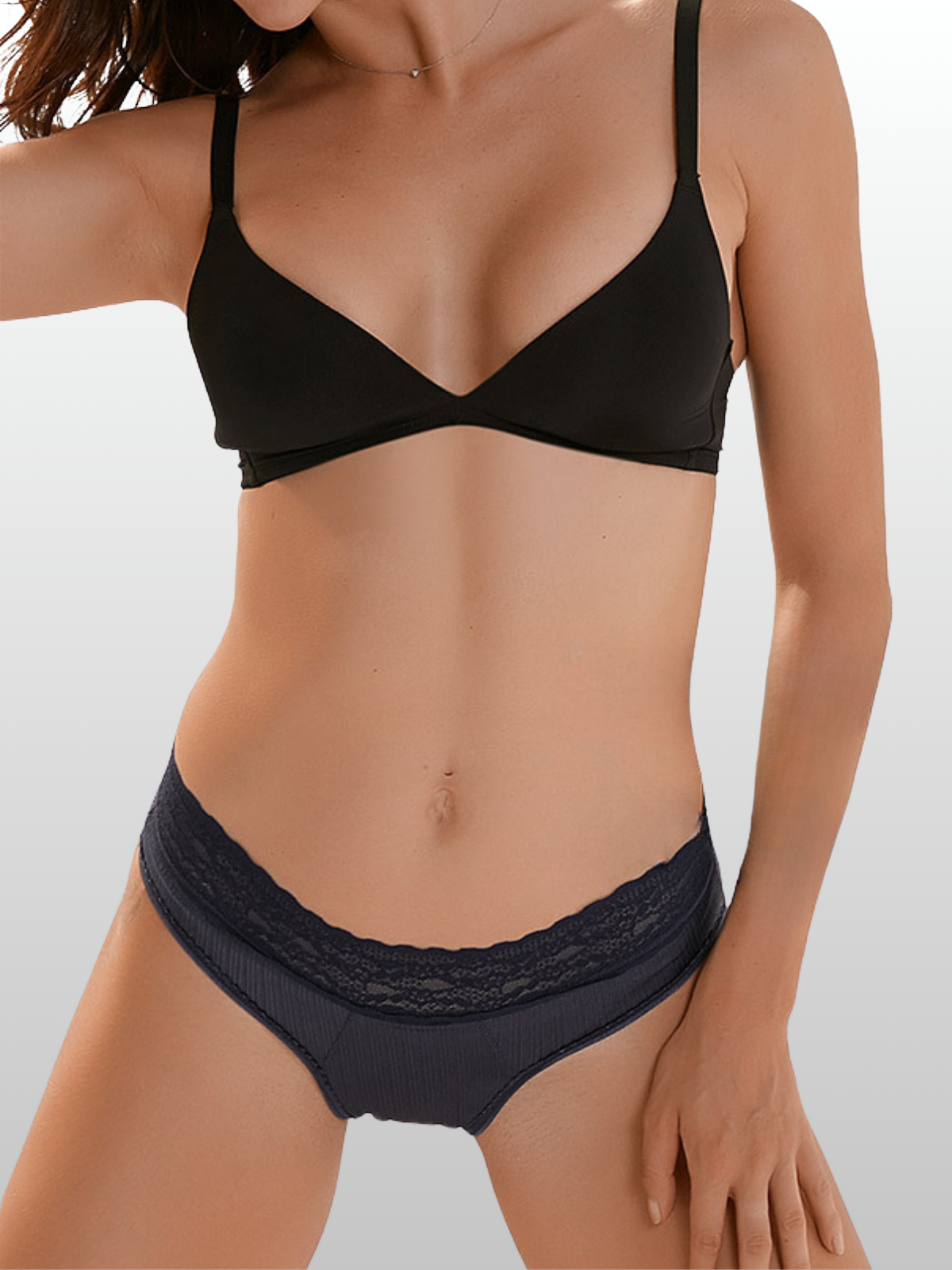 Periodenunterwäsche, 4-Schicht, Auslaufsicher, Nylon Atmungsaktiv