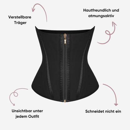 High-Waist Trainer mit Verstellbaren Trägern