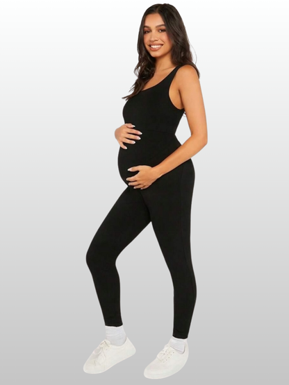 Umstandsmode, Umstands Jumpsuit, Figurbetont, Dehnbar