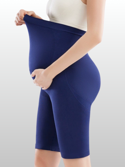 Umstands Short Leggings, Atmungsaktiv, Dehnbar, Schwangerschaftsleggings, Alle Trimester, Rutschfest