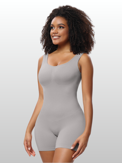 Shapewear Romper, Nahtlos, Ganzkörper-Kompression, Bauchkontrolle, Einteiler, Alltag & Reise