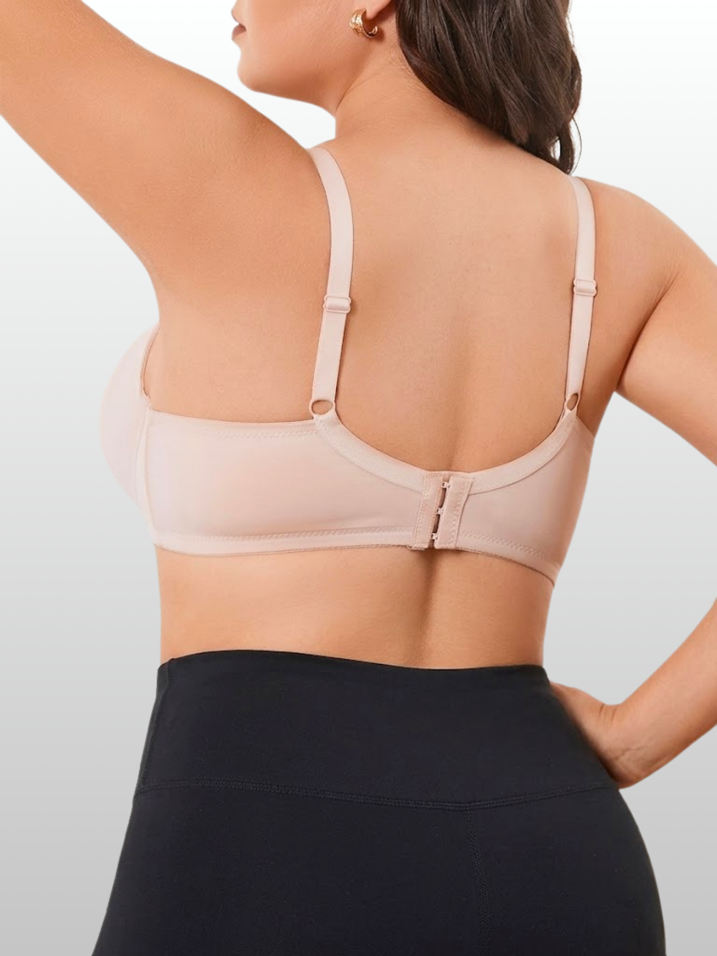 BH Plus Size ohne Bügel, 4-Reihen-Verschluss, maximaler Halt