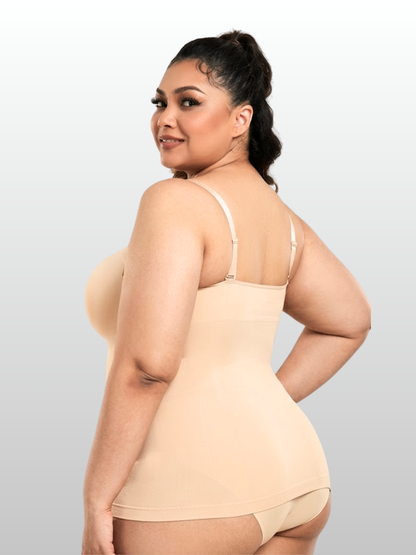 Stilltop Plus Size mit integriertem BH, ärmellos