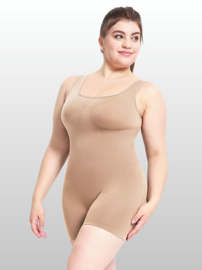 Shapewear Romper, Nahtlos, Ganzkörper-Kompression, Bauchkontrolle, Einteiler, Alltag & Reise