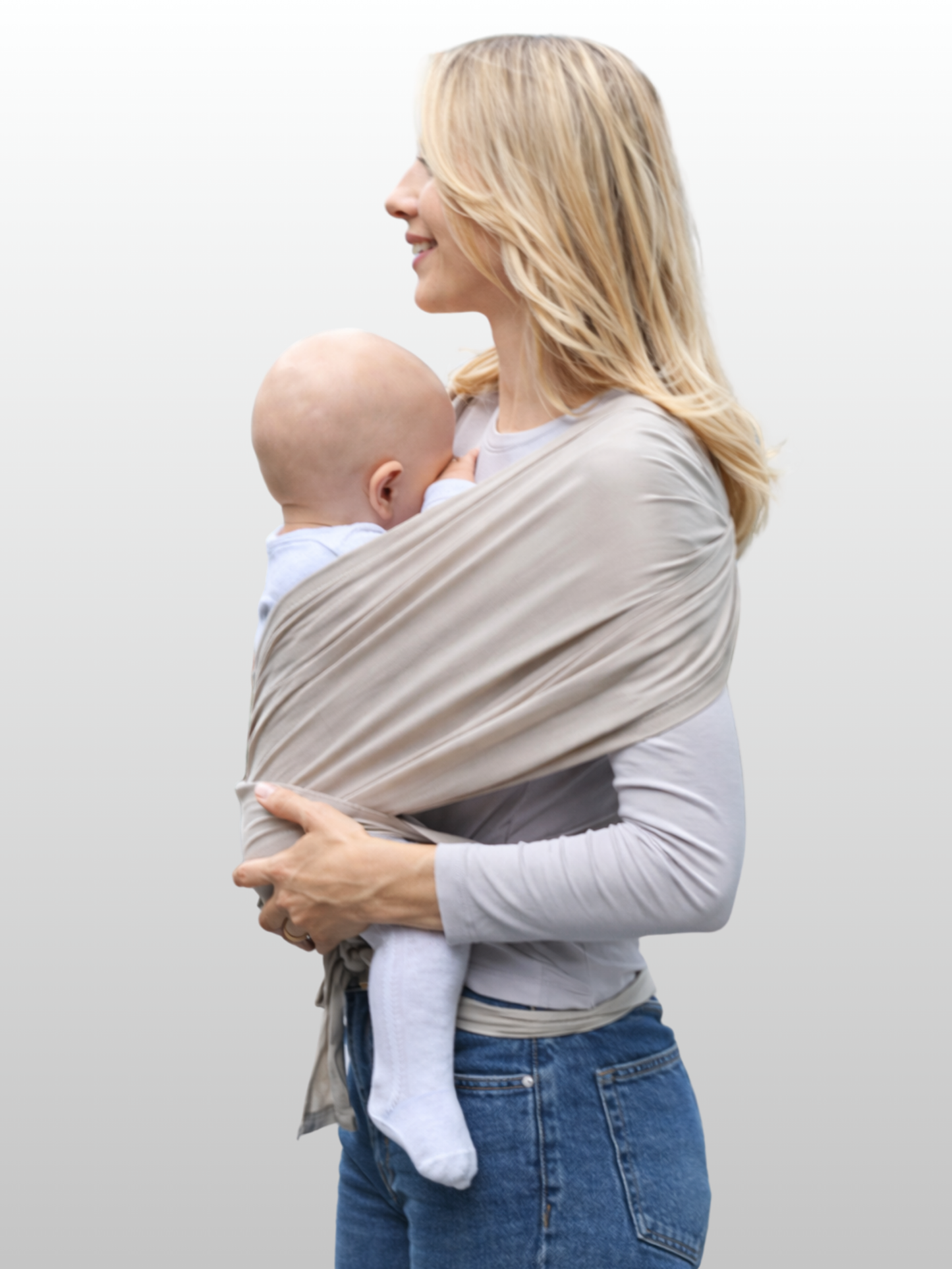 Baby Carrier Wrap, Ergonomic, Soft Wrap-Sling, Newborns to Toddlers