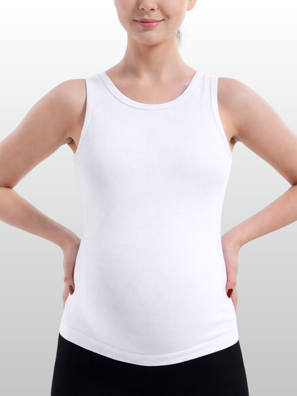 Maternity Tank Top, Activewear, Yoga, Belly Support, Bodycon, Workout, All Trimesters