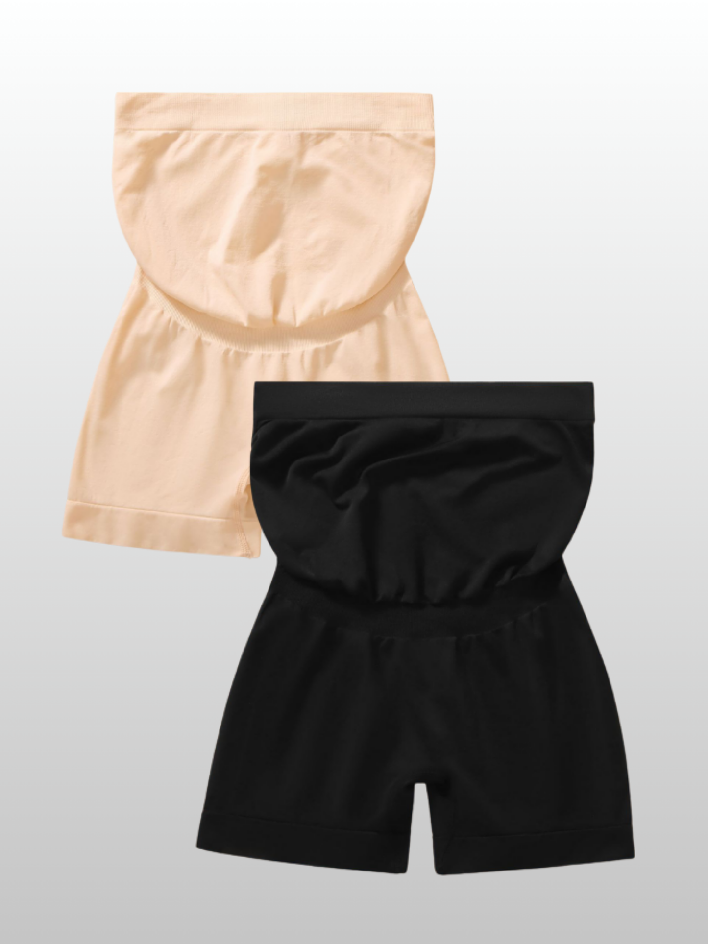Maternity Support Shorts, Seamless, Belly Lift, Anti-Chafing, Compression
