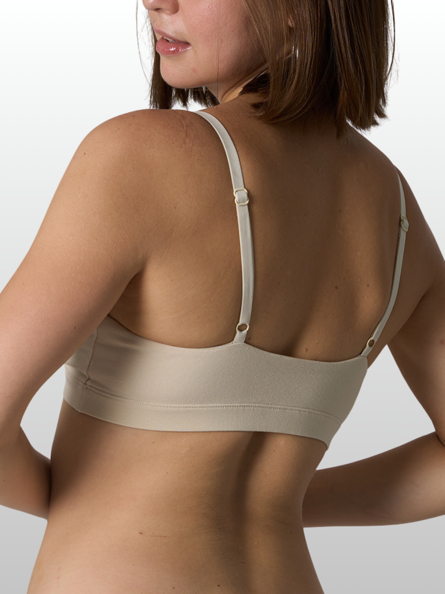 Still-Bralette, Pull-Down-Zugang, Baumwolle, Kabellos, Schlaf-BH, Pumpfreundlich, Postpartum, Weich & Atmungsaktiv