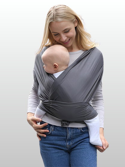 Baby Carrier Wrap, Ergonomic, Soft Wrap-Sling, Newborns to Toddlers