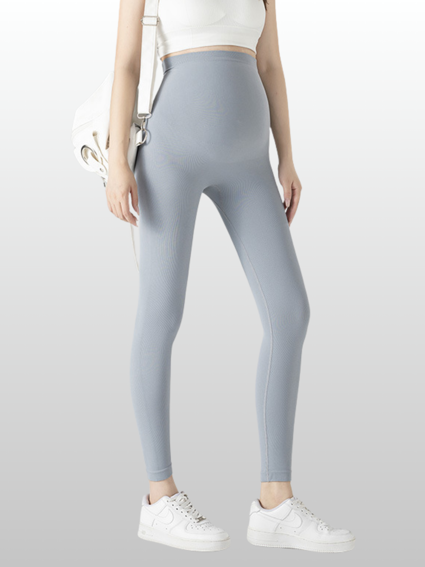Maternity Leggings, Seamless, Breathable, Moisture-Wicking, All Trimesters