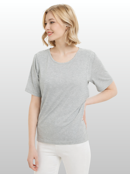 Still-T-Shirt, Versteckter Stillzugang, Weich, Atmungsaktiv, Alltagskleidung, Diskret