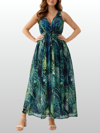 Maternity Maxi Dress, Boho Floral Print, Empire Waist, Photoshoot, Baby Shower, Airy Light, Summer