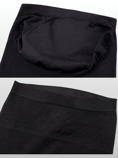Maternity Shorts, Seamless, High Waist, Belly Panel, Biker Shorts, Shapewear, All Trimesters