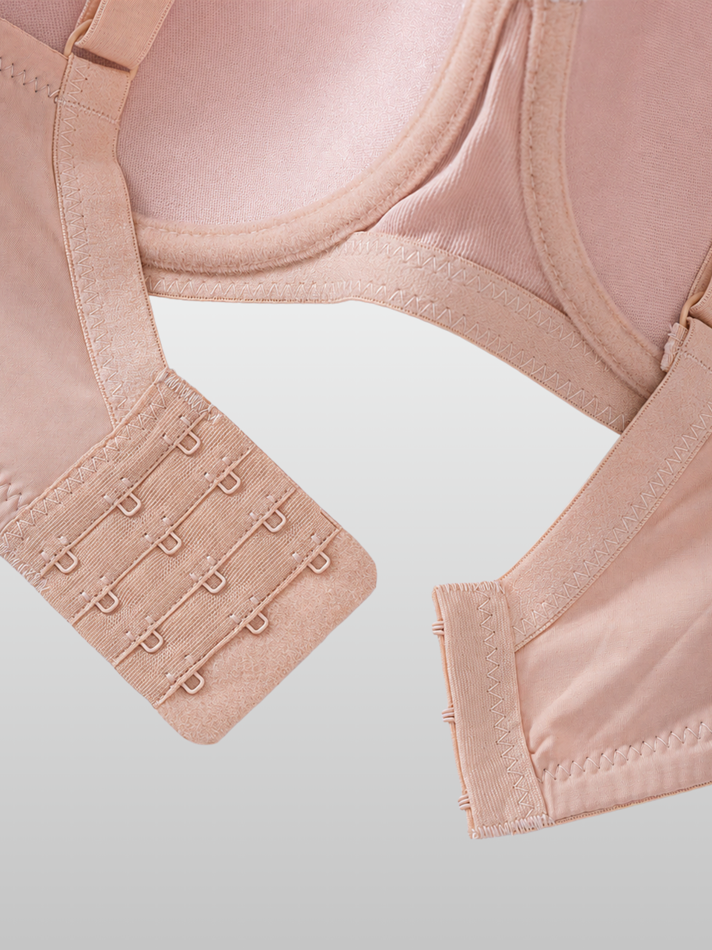 BH Plus Size ohne Bügel, 4-Reihen-Verschluss, maximaler Halt