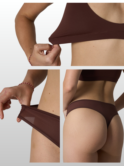 Lounge Set, Stillfreundlich, Nahtlos, Bralette & Slip, Umstand & Wochenbett, Second-Skin