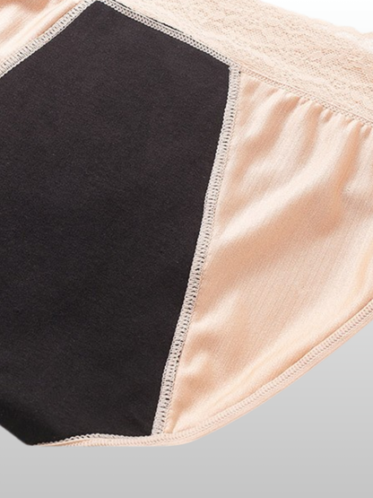 Periodenunterwäsche, 4-Schicht, Auslaufsicher, Nylon Atmungsaktiv