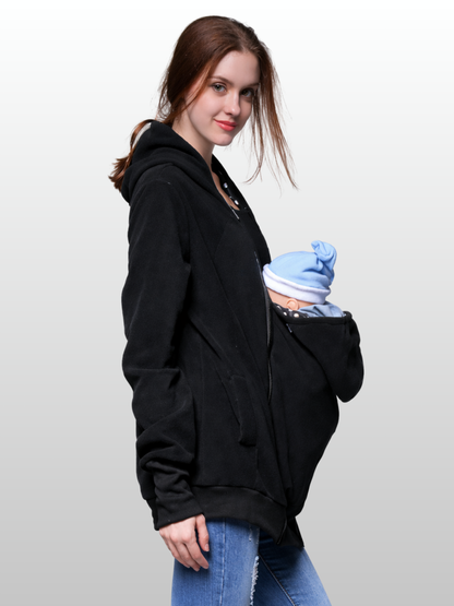 Carrier Jacket, 2-in-1 Fleece, Modular Insert, Front & Back Carry