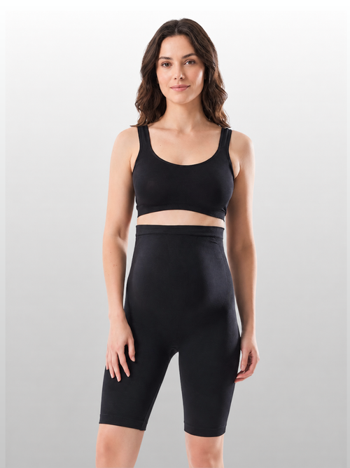 Maternity Short Leggings, Breathable, Stretchy, Pregnancy Leggings, All Trimesters, Non-Slip