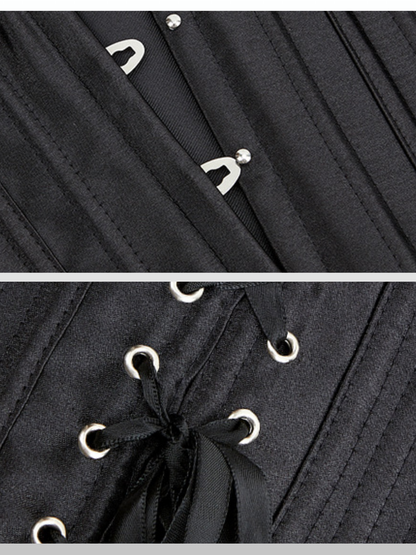 Umstandsmode, Taillenkorsett. Doppelverschluss, Unterbrust-Cincher