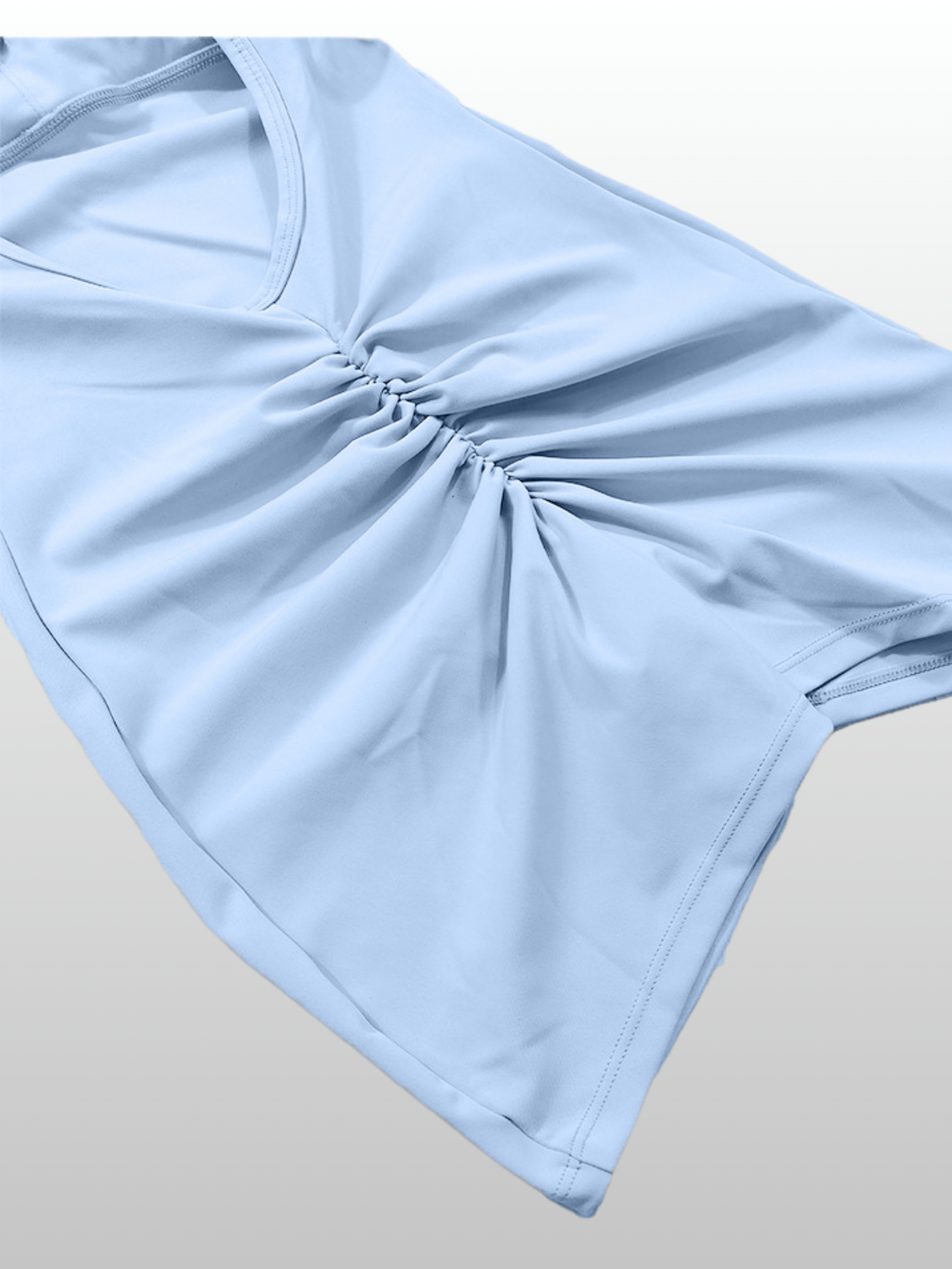 Sport-Jumpsuit Damen ärmellos, rückenfrei, mit integriertem BH