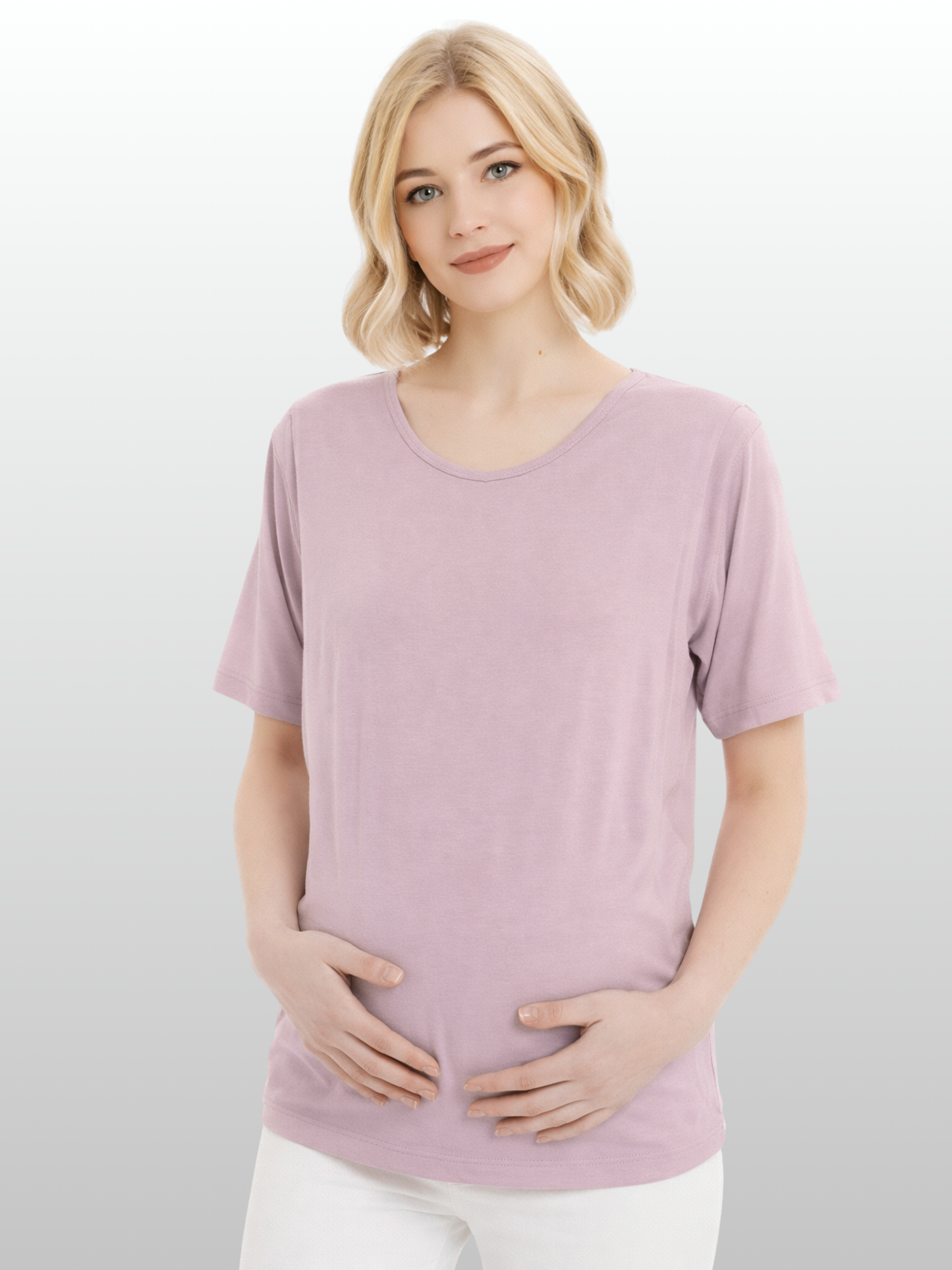 Still-T-Shirt, Versteckter Stillzugang, Weich, Atmungsaktiv, Alltagskleidung, Diskret